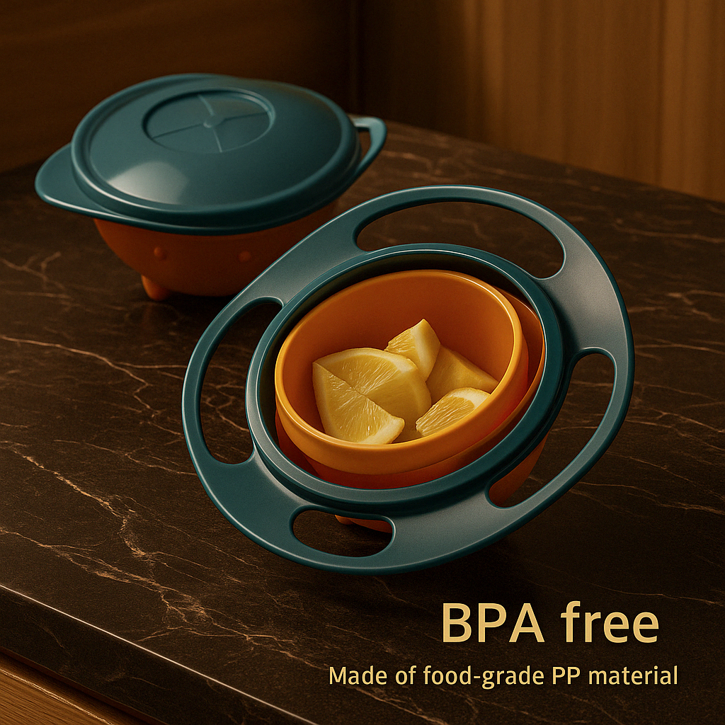 NoSpill Bowl - No More Spills, Just Smiles.