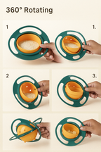 NoSpill Bowl - No More Spills, Just Smiles.