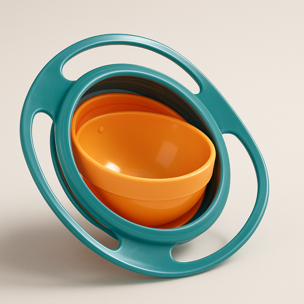 NoSpill Bowl - No More Spills, Just Smiles.