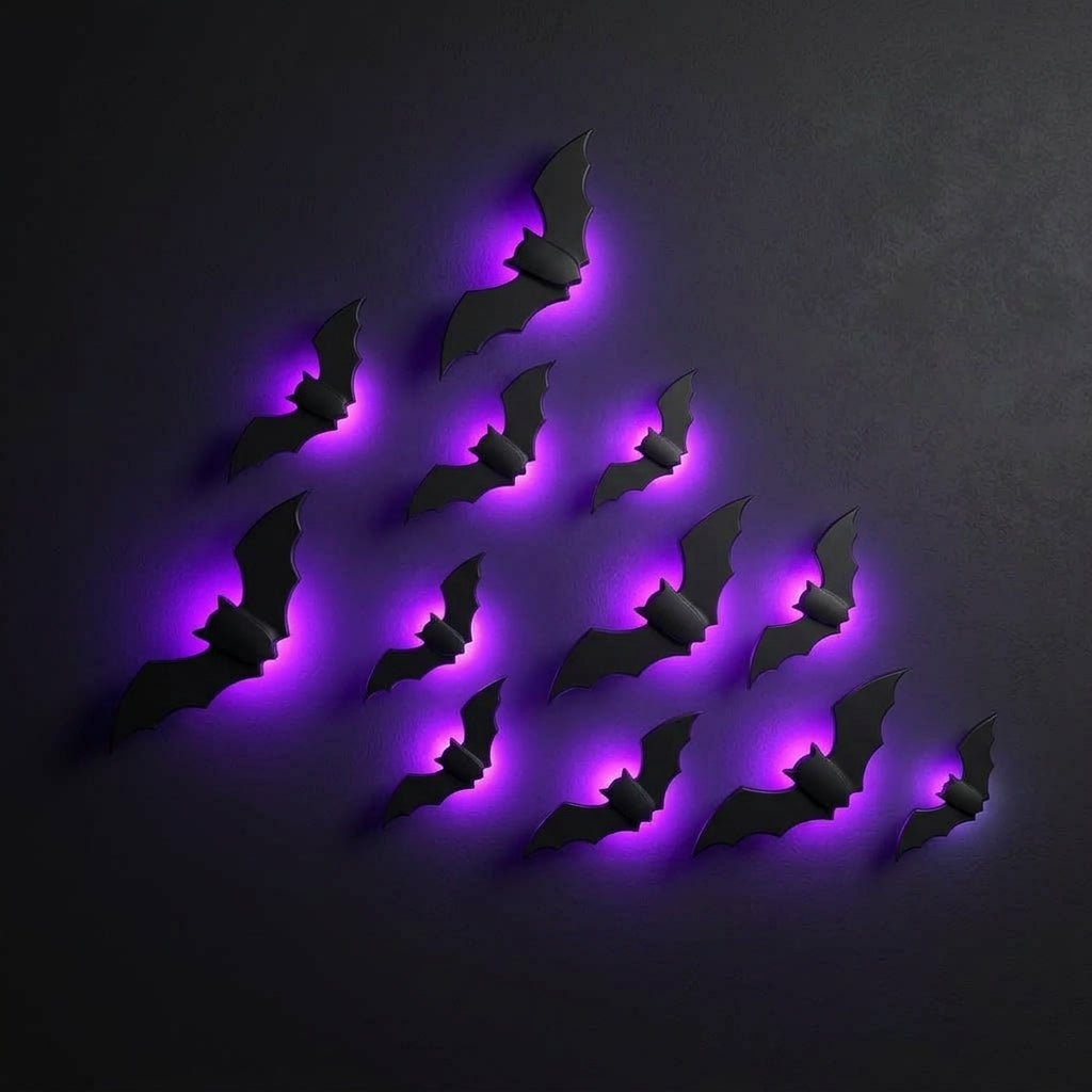 Spookwing – Glowing Purple Bat LED Lights
